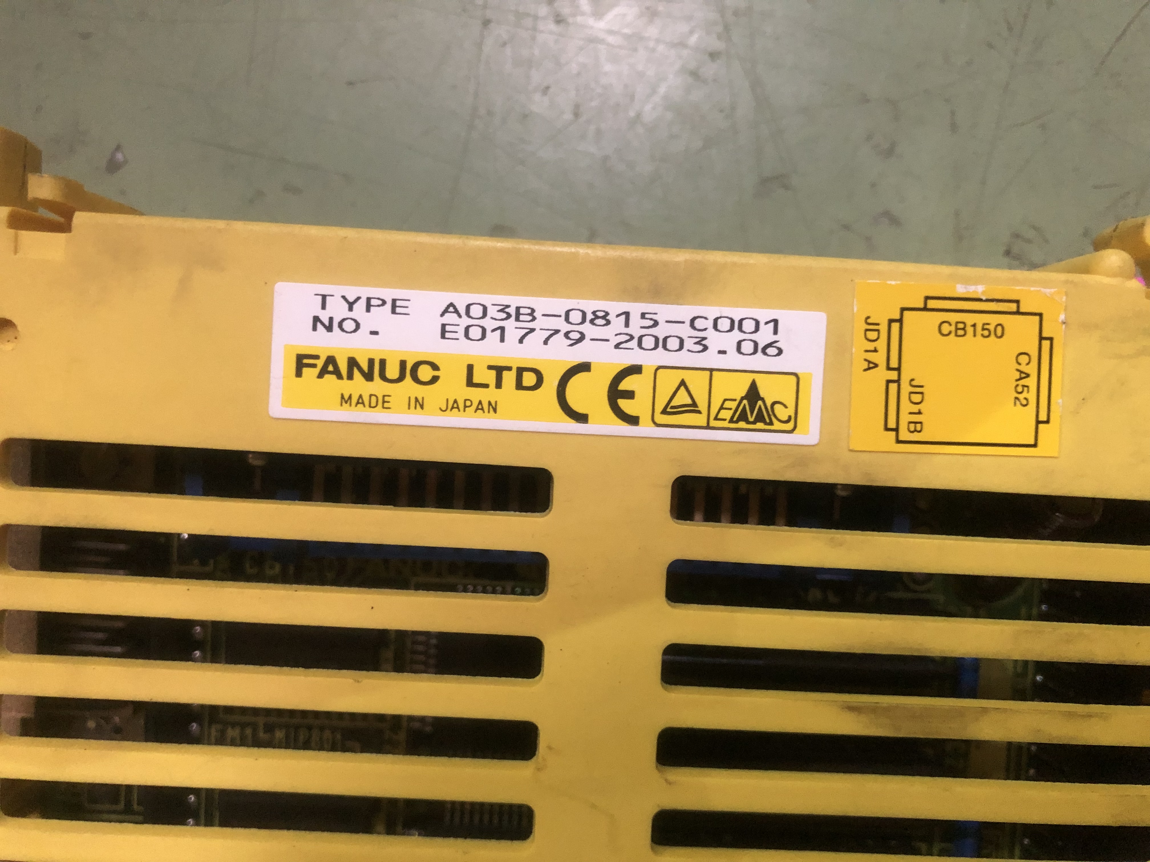 ファナック/FANUC I/Oモジュール2個 【I/Oモジュール2個】A03B-0815-C001