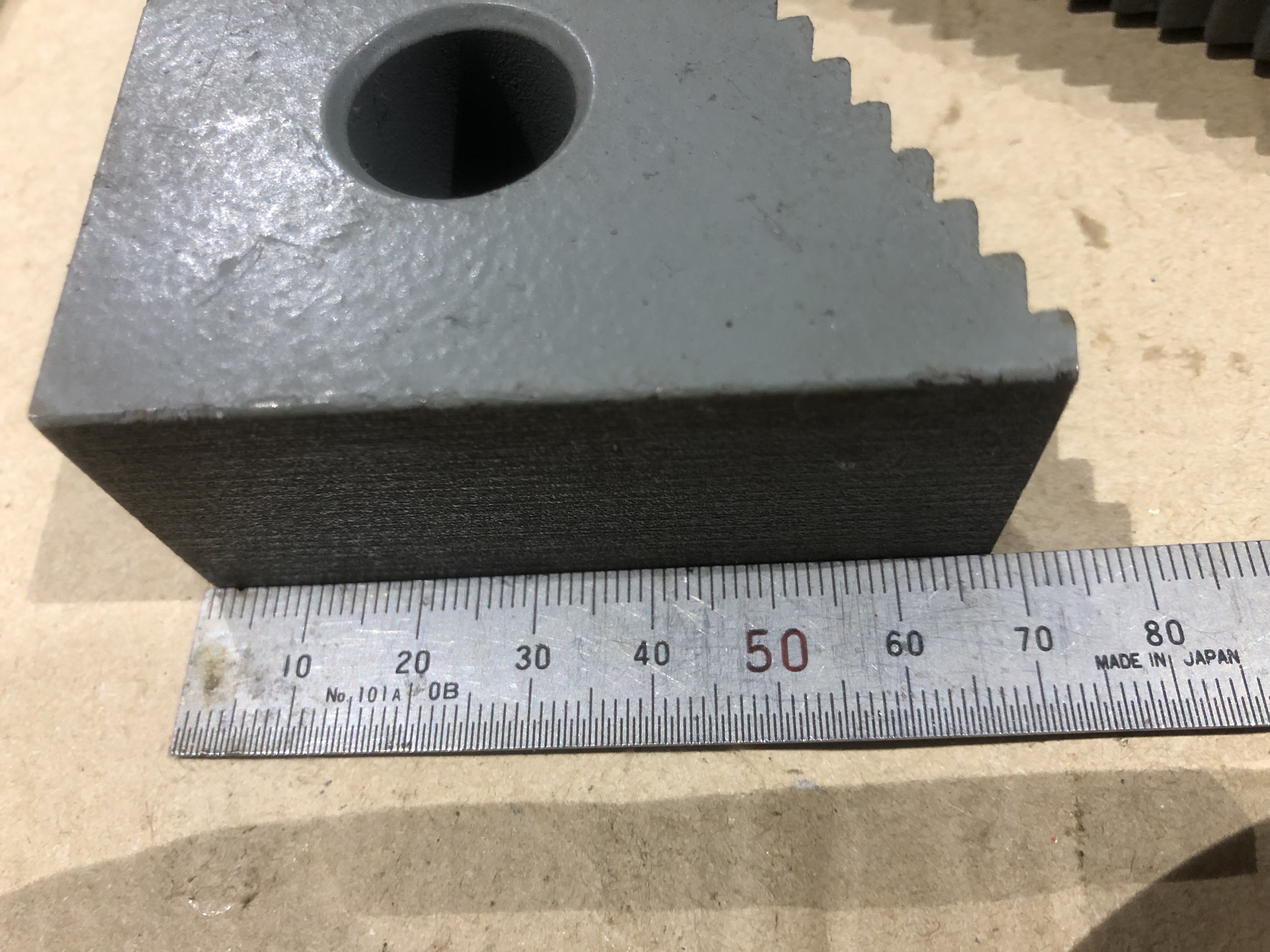 ESCO/エスコ ステップブロック2個 68x130x30mm