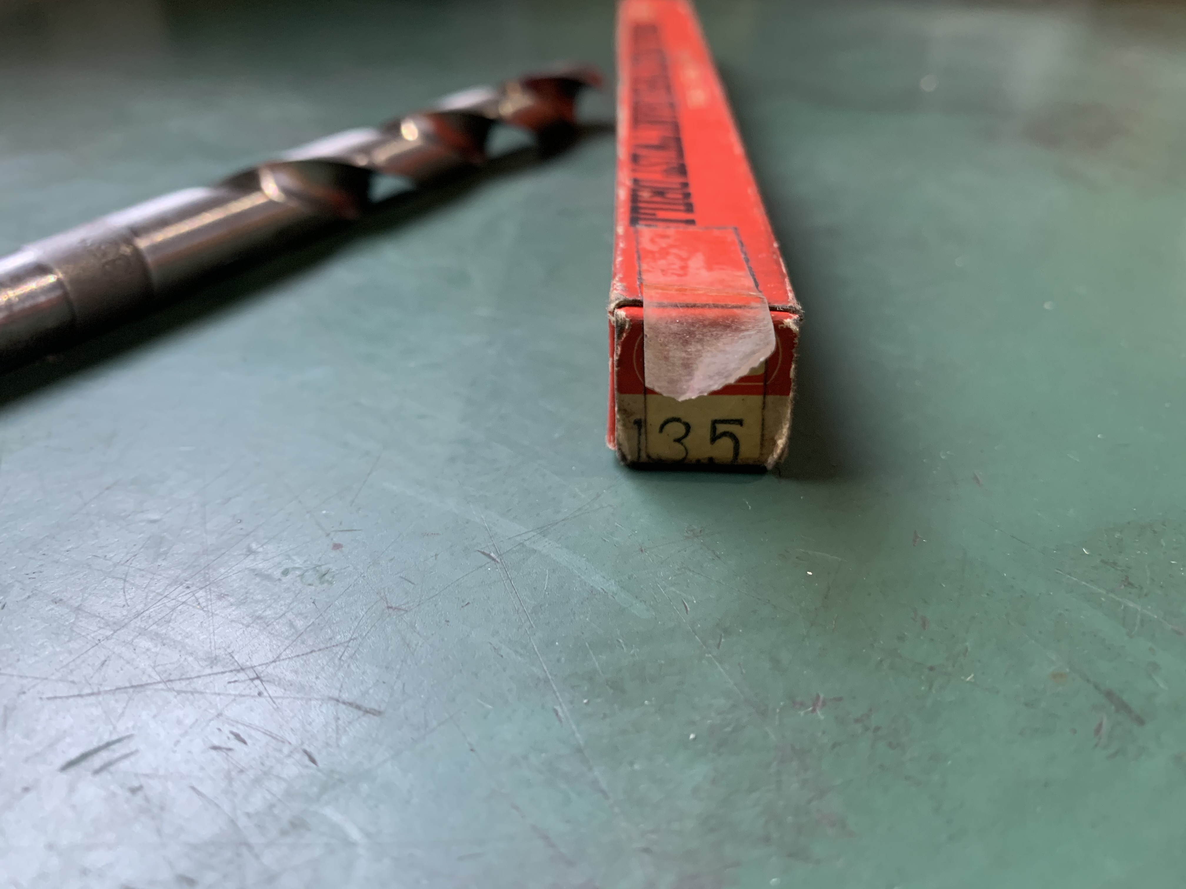 UOZU.MFG テーパーシャンクドリル φ13.5mm　 全長：205mm
