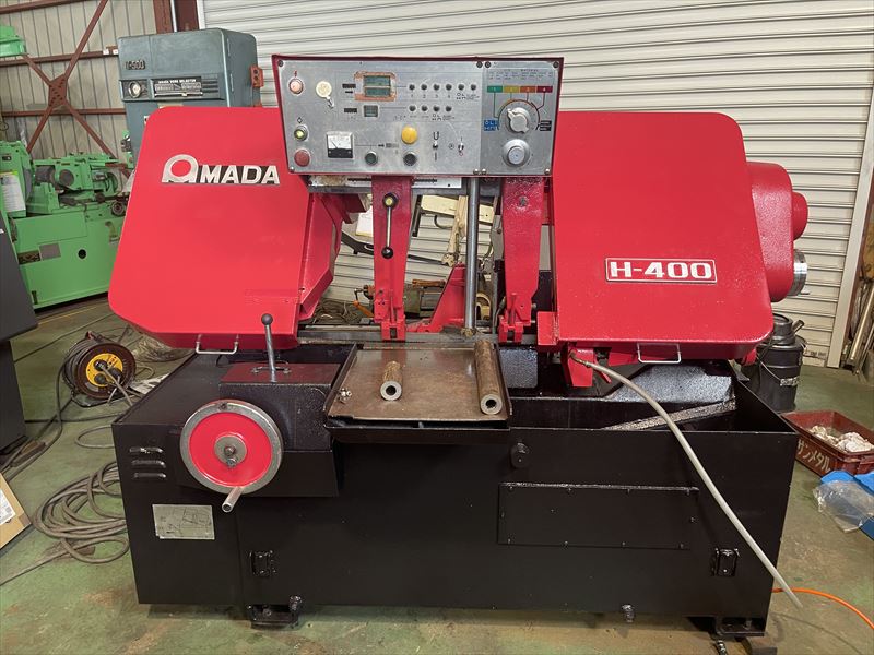 アマダ 406mmバンドソー H-400