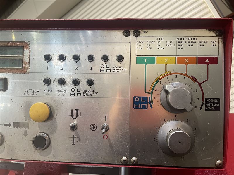 アマダ 406mmバンドソー H-400