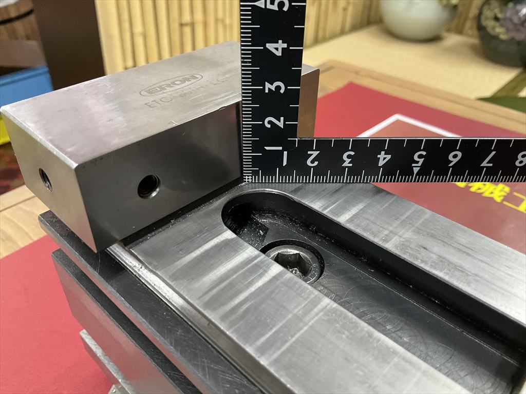 ナベヤ クサビロックツールメーカーバイス ETO-80TH　口金巾80×高さ26×開き85mm