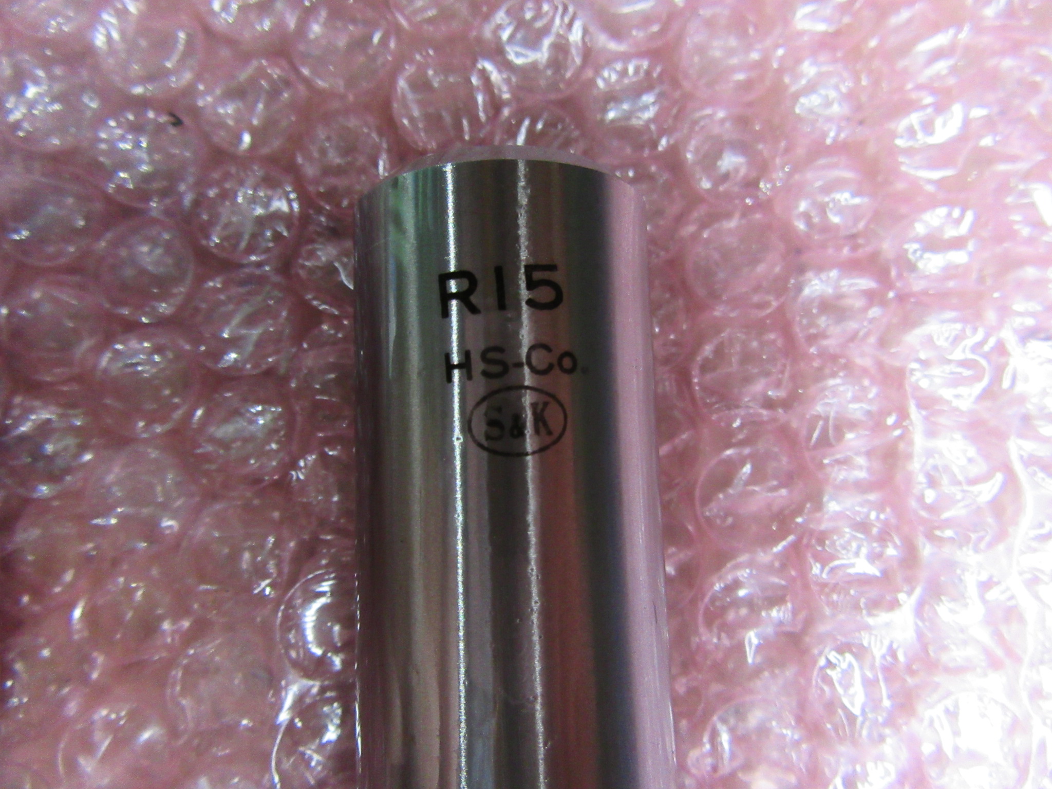 S&K 4刃エンドミル R15