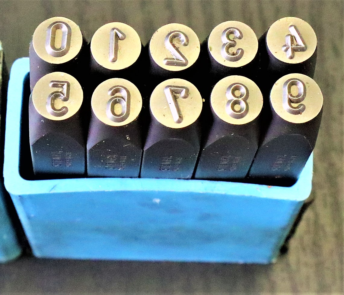 STEMPA 刻印セット 0-9　4mm