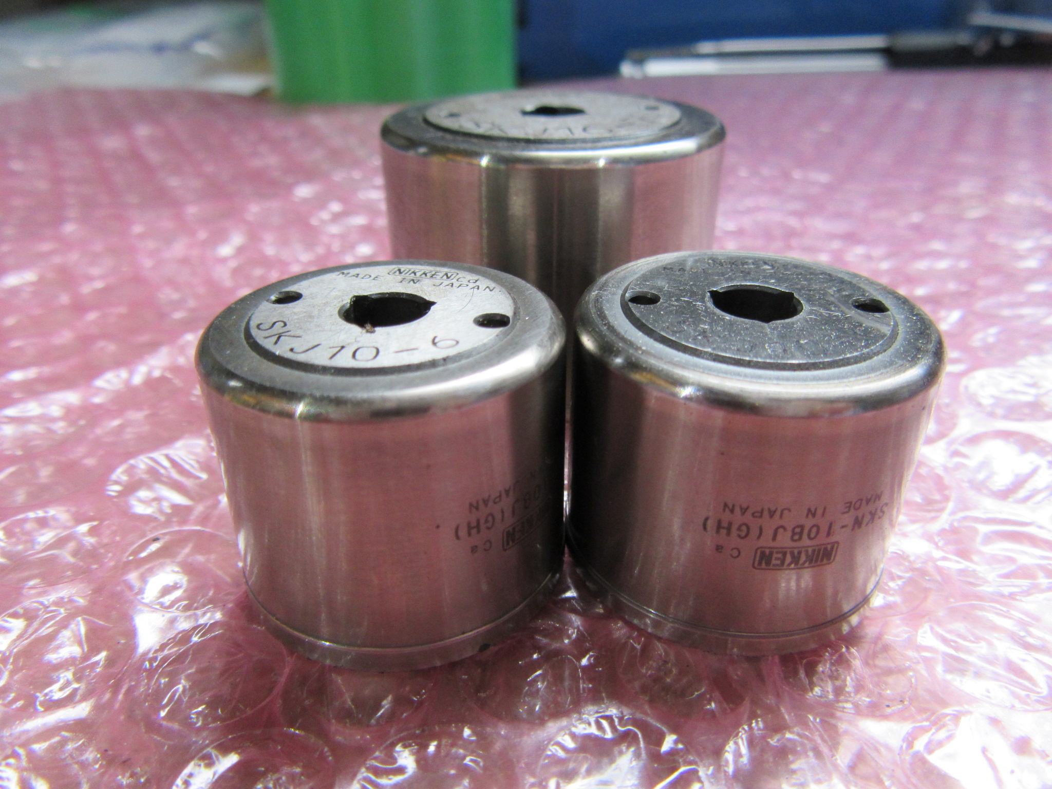 NIKKEN/日研 スリムチャック用Jタイプキャップ3個 (1)SKJ16-7(2)SKJ10-6