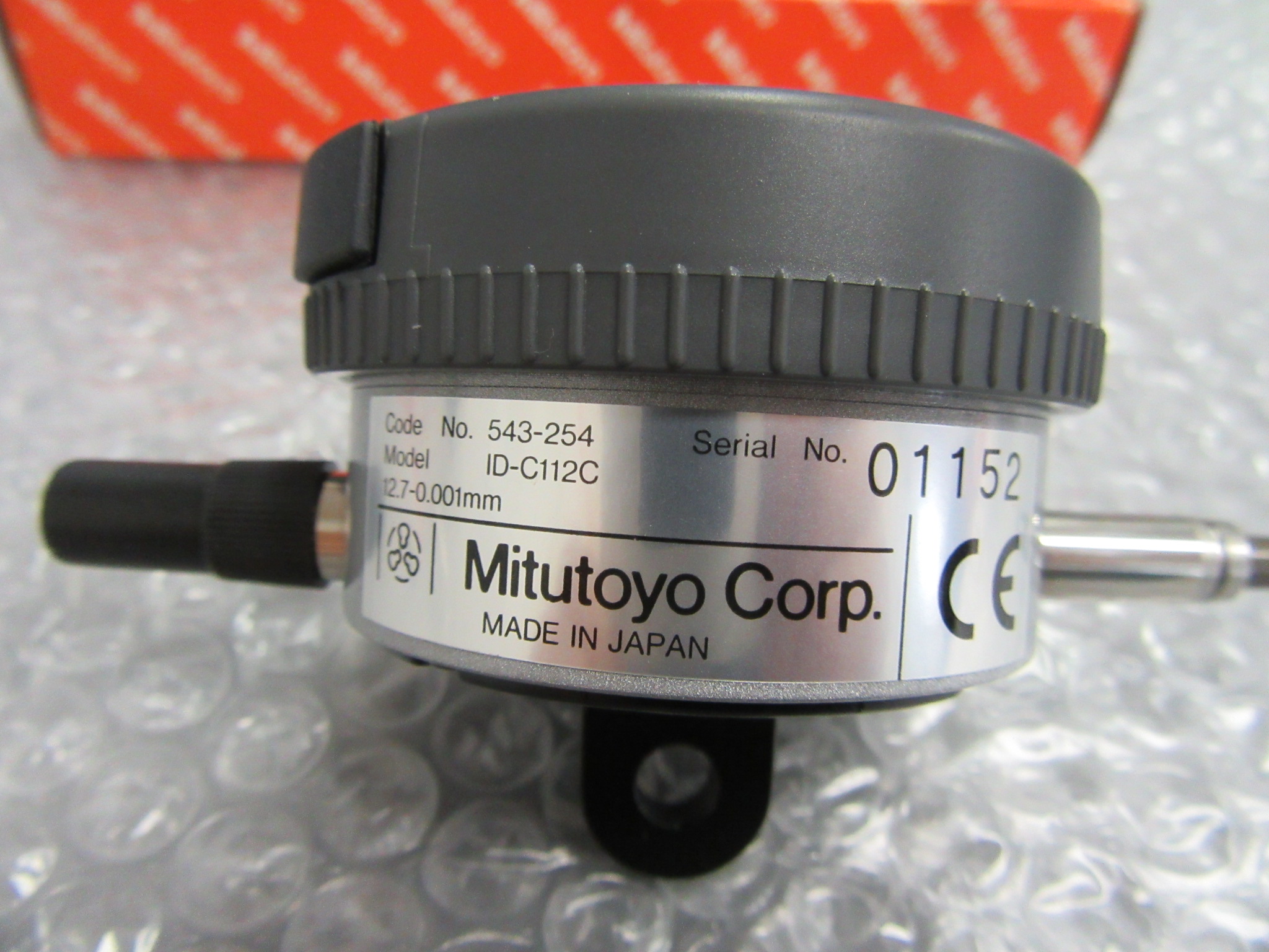ミツトヨ/Mitutoyo ABSデジマチックインジケータ+接続ケーブル (1)543-254ID-C112C (2)905409接続ケーブル