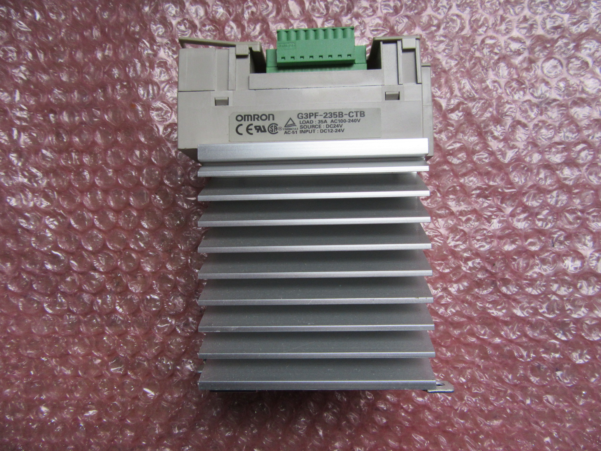 オムロン/OMRON CT内蔵ソリッドステート・リレー G3PF-235B-CTB