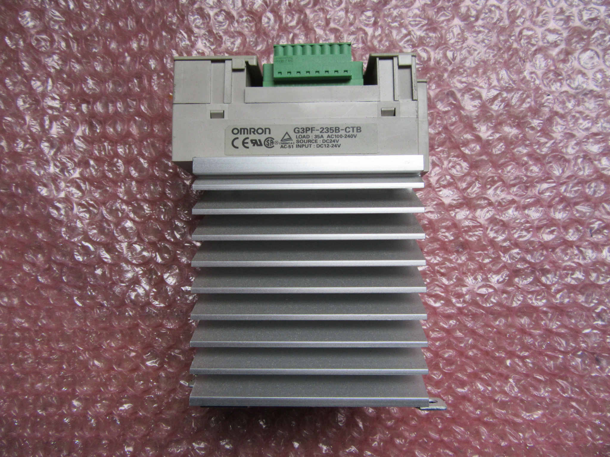 オムロン/OMRON CT内蔵ソリッドステート・リレー G3PF-235B-CTB