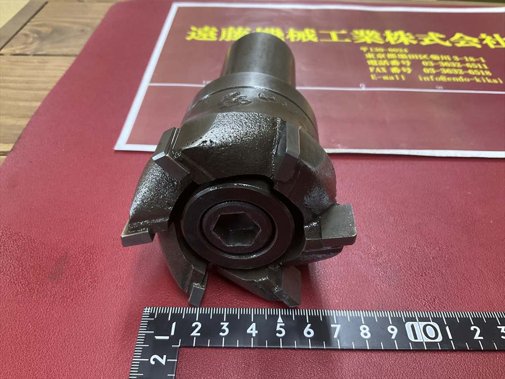  フェイスミル 6枚刃　シャンク径42mm