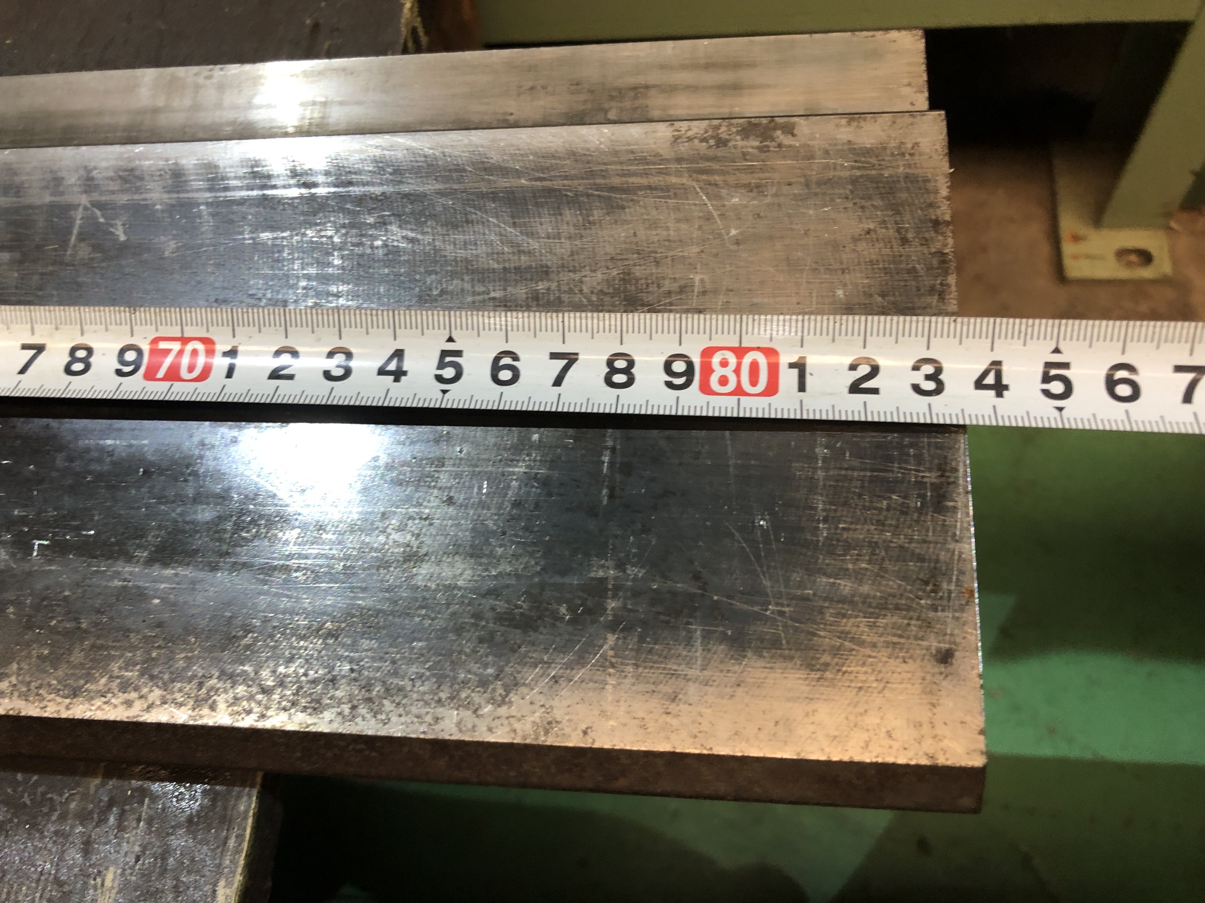 不明 ベンダー金型 長さ835