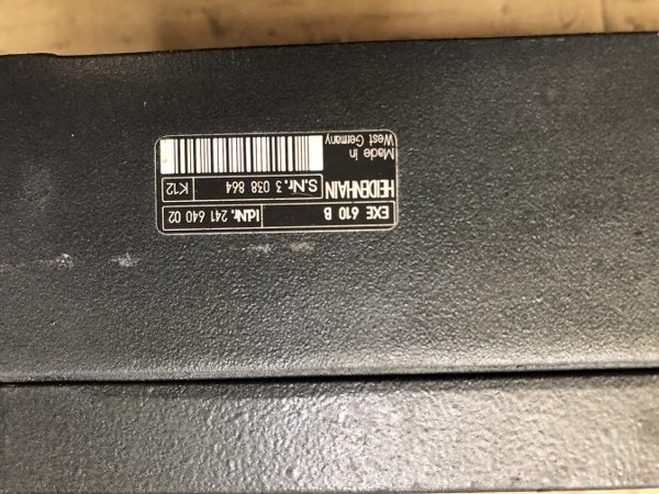 Heidenhain 補間ボックス EXE 610 B