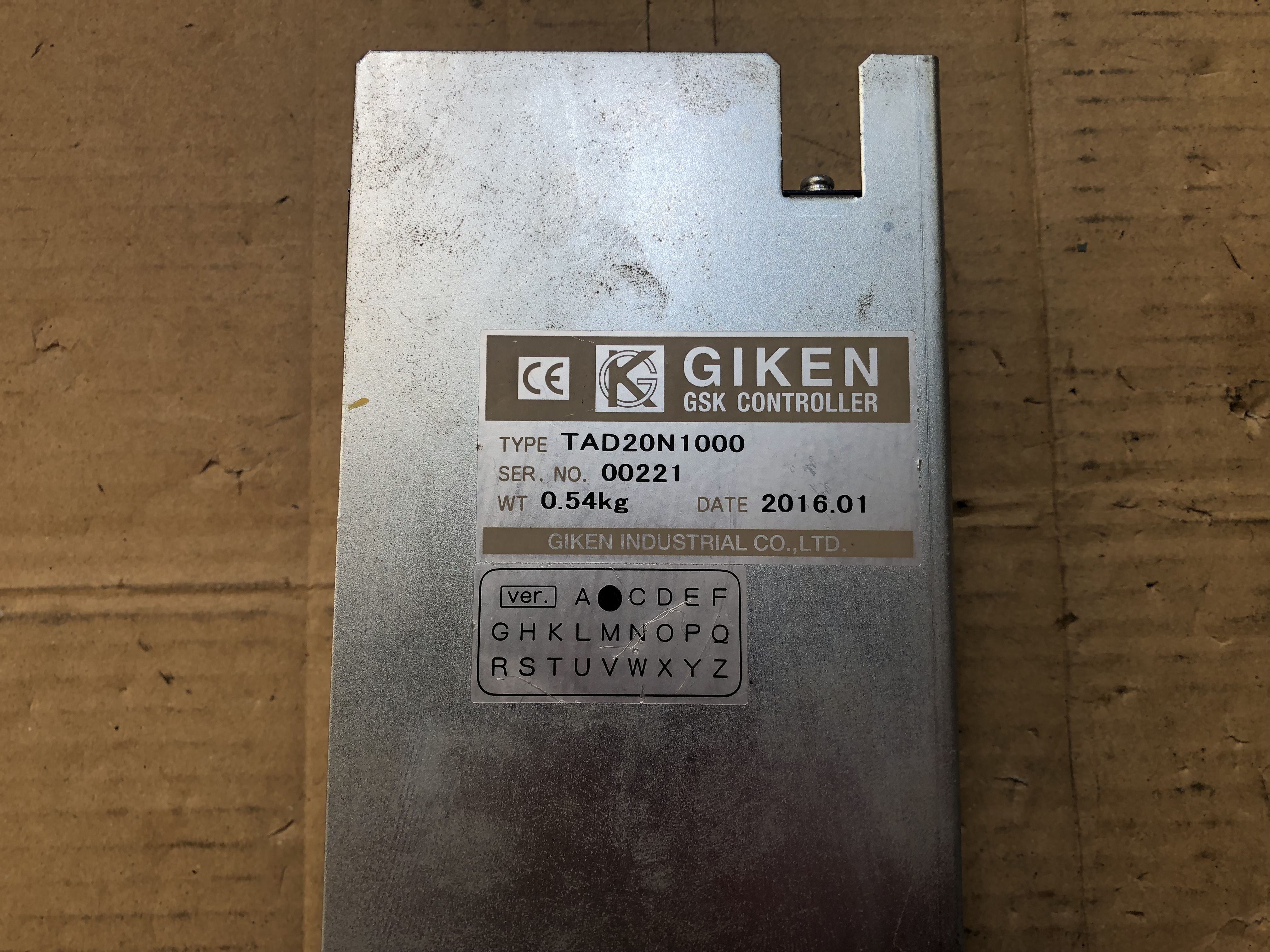 GIKEN KOGYO/技研工業 GSKコントローラ 【GSKコントローラ】TAD20N1000