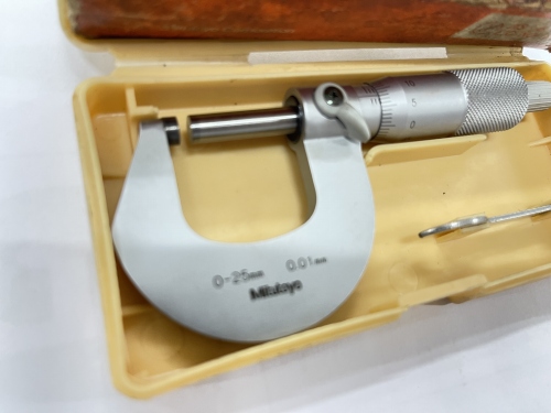 MITUTOYO｜ミツトヨ 外側マイクロメーター M210-25