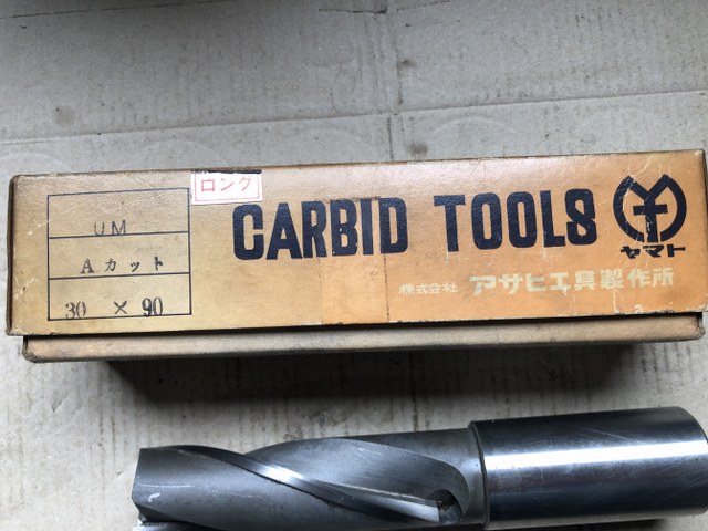 CARBID TOOLS Aカットエンドミル 【Aカットエンドミル】30x90
