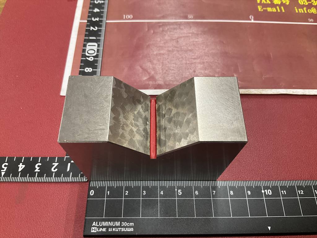  Vブロック 奥行75×巾32×高さ60mm