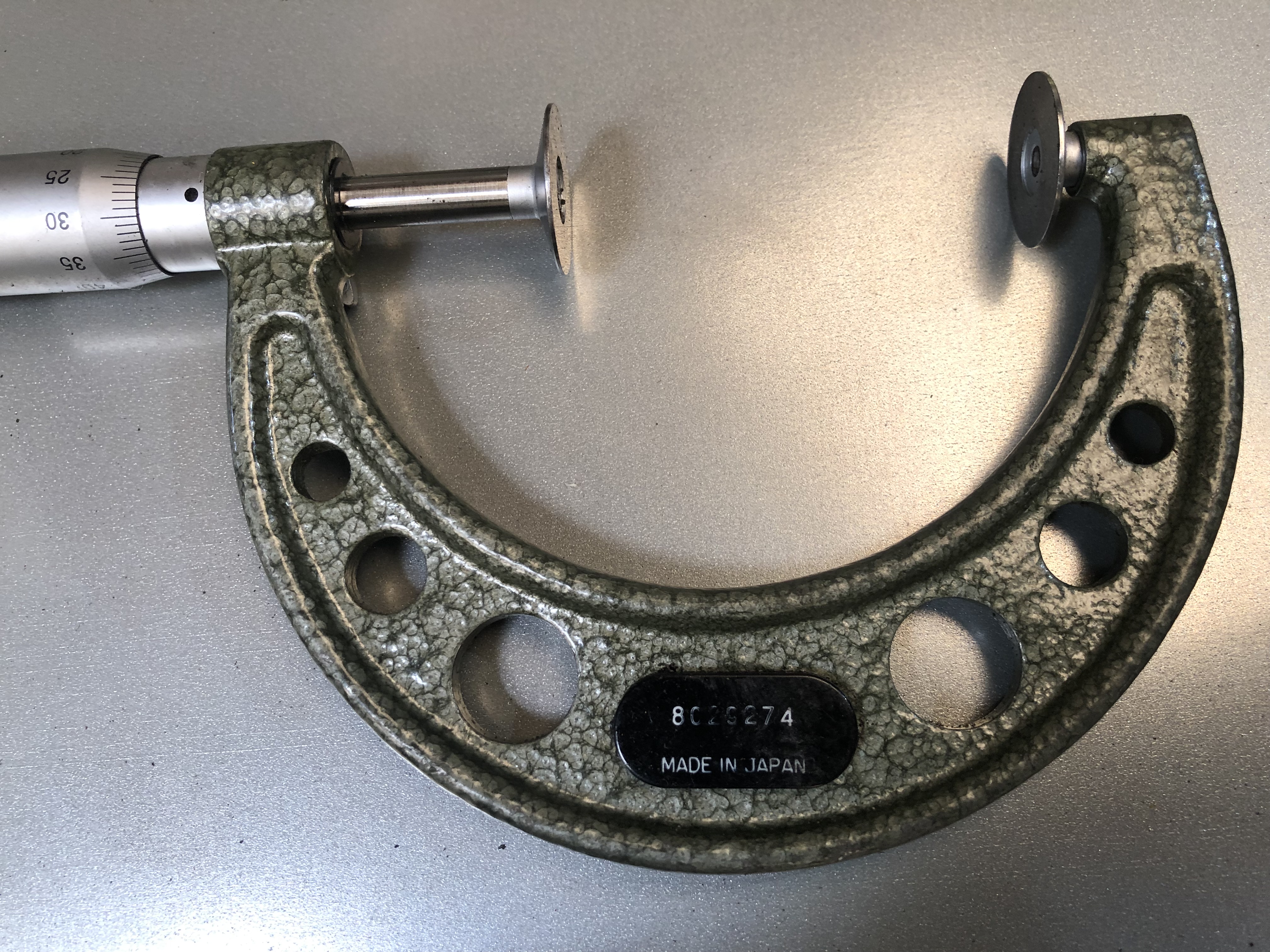 ミツトヨ/Mitutoyo 外側マイクロメーター 測定範囲：50-75mm(0.01mm)