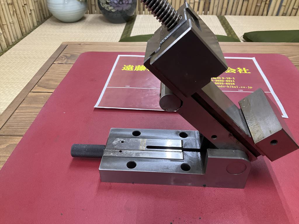 JAM 傾斜精密バイス 口金巾70mm　口金高さ30mm　口金開き80mm