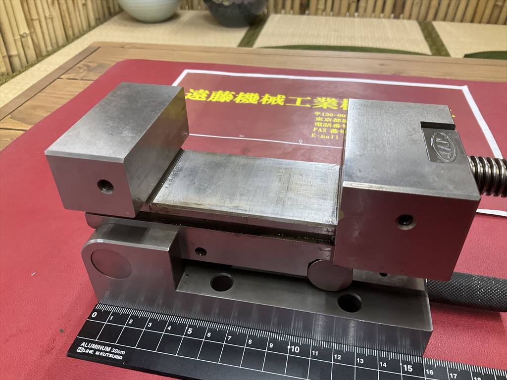 JAM 傾斜精密バイス 口金巾70mm　口金高さ30mm　口金開き80mm