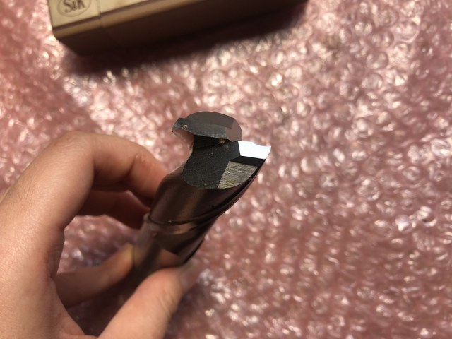 三興製作所/SANKO TOOL 2枚刃エンドミル 【2枚刃エンドミル】φ25 HS-CO