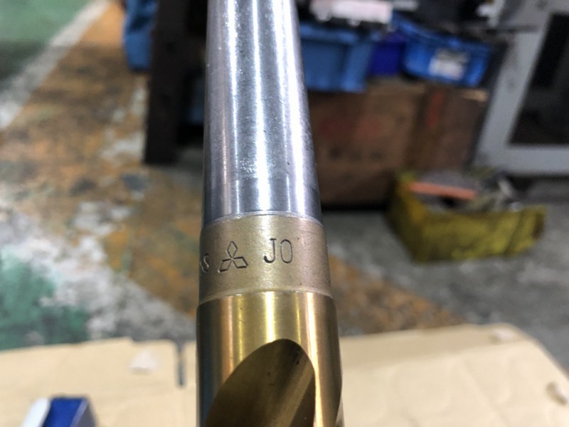 三菱/MITSUBISHI TIN 鉄骨用テーパードリル 26.0　Co-HSS