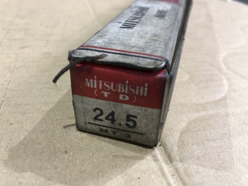 三菱/MITSUBISHI 段付きドリル 24.5 HSS(U3)
