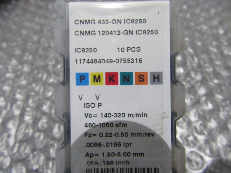 イスカル/ISCAR チップ CNMG433-GNIC8250