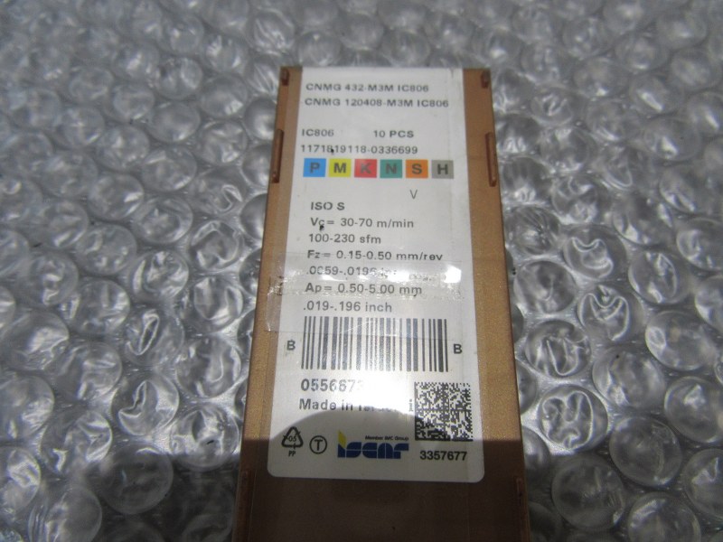 イスカル/ISCAR チップ CNMG432-M3MIC806