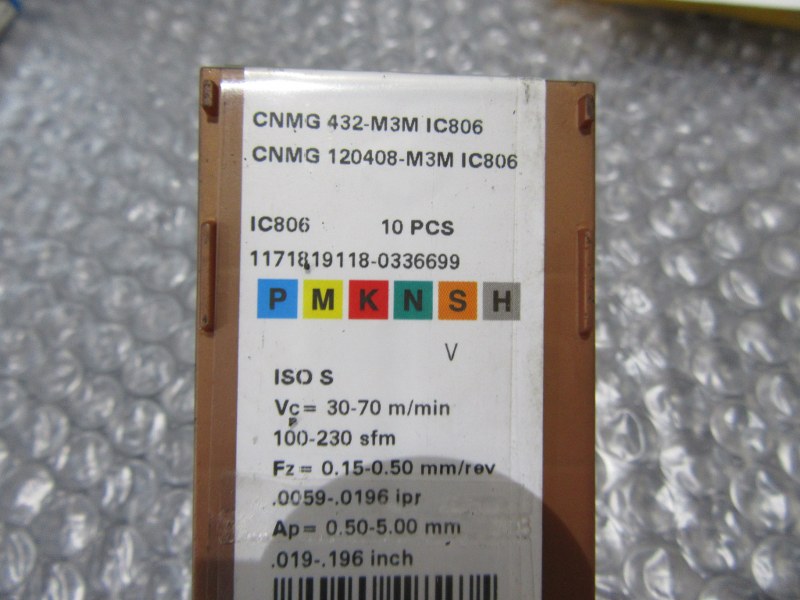イスカル/ISCAR チップ CNMG432-M3MIC806