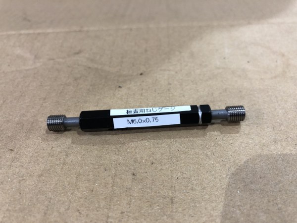 ISSOKU ねじプラグゲージ M6P0.75 GPIPII