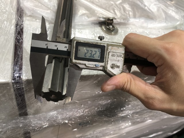 EIKO テーパーシャンクチャッキングリーマ 【テーパーシャンクチャッキングリーマ】φ24.0 SKH