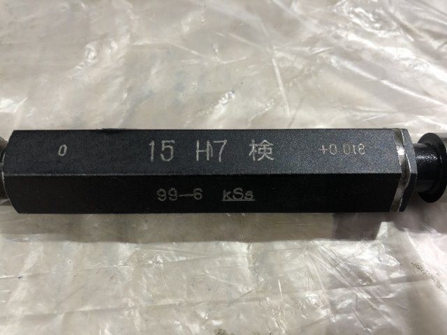 KSS 栓ゲージ 【ネジプラグゲージ】15H7
