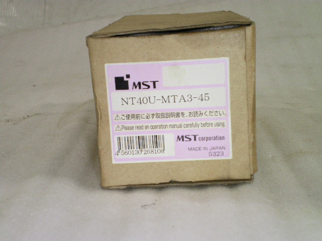 MST NT40 モールステーパーホルダ NT40U-MTA3-45