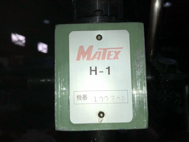 マテックス精工 ハンドプレス/手動プレス MATEX H-1　H型シリーズ