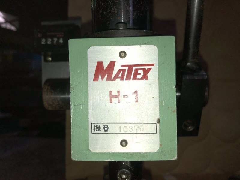 マテックス精工 ハンドプレス/手動プレス MATEX H-1　H型シリーズ