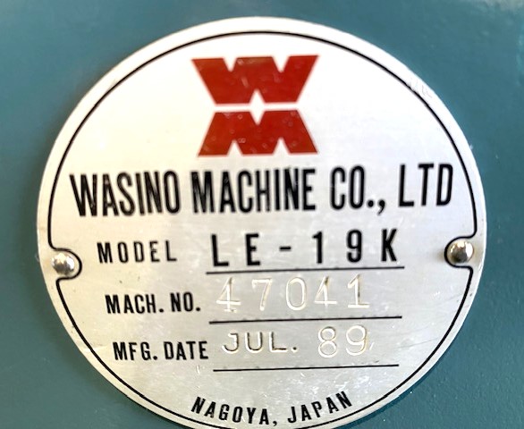 ワシノ 6尺旋盤 LE-19K