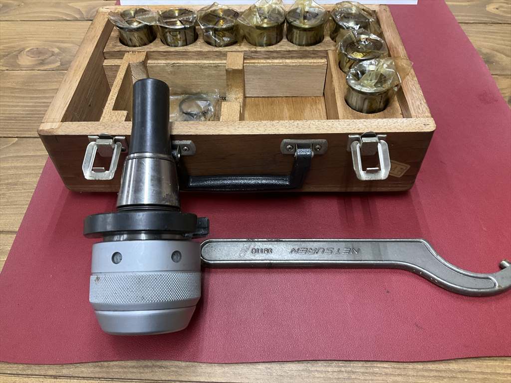 日研,NIKKEN, ミーリングチャック UCR40-32セット　1式