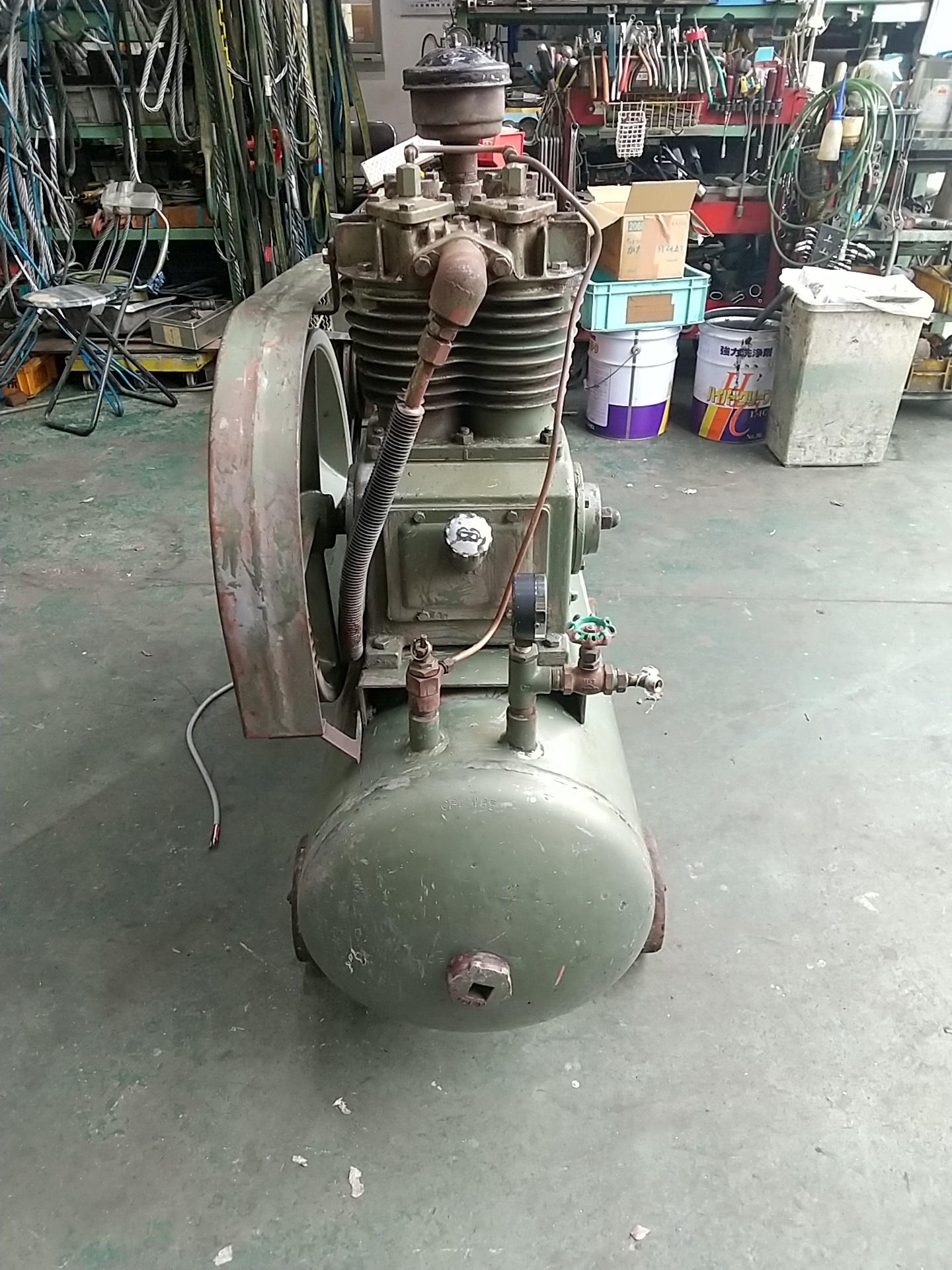 明治 2.2kWエアーコンプレッサー N-3