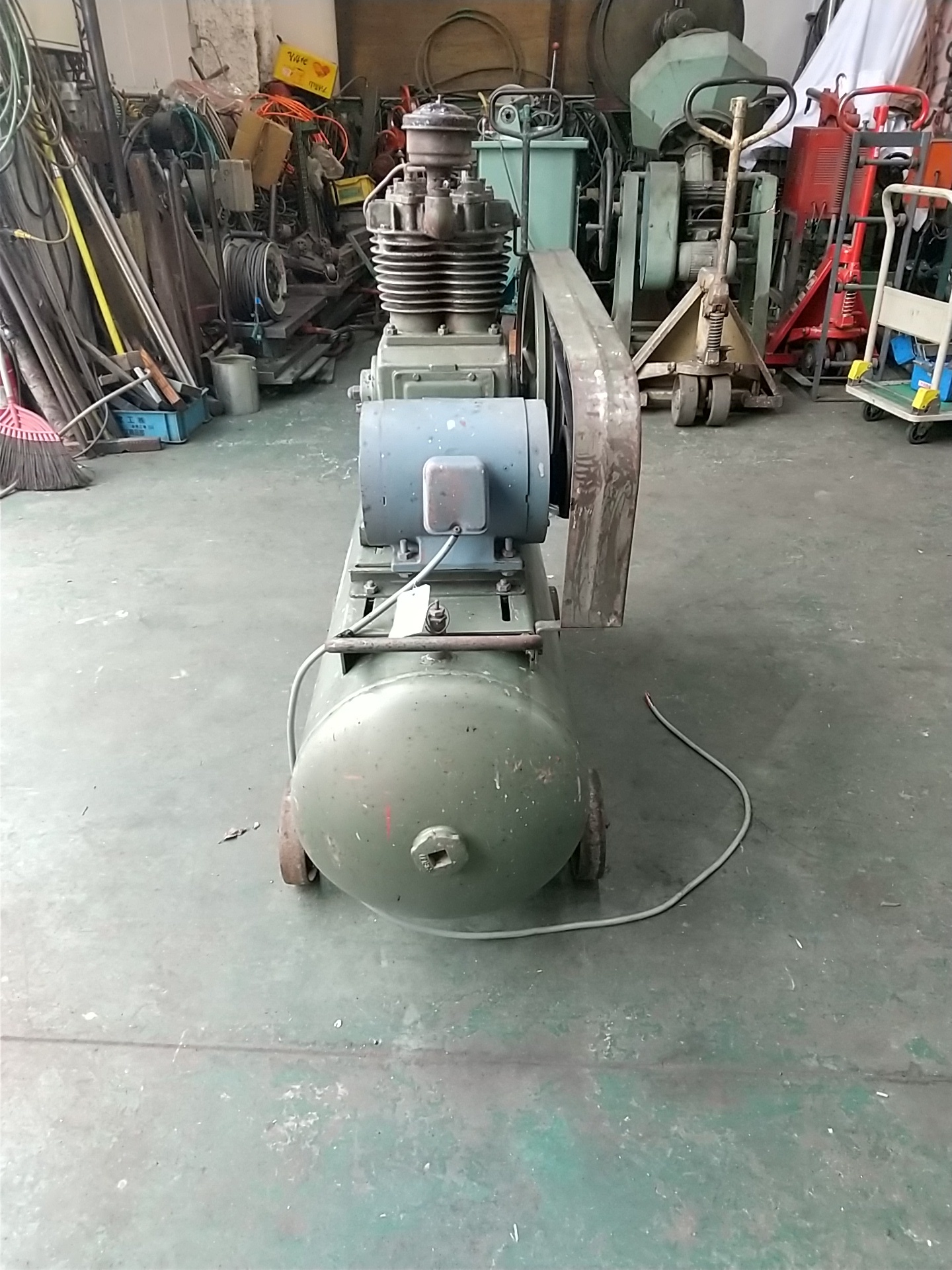 明治 2.2kWエアーコンプレッサー N-3
