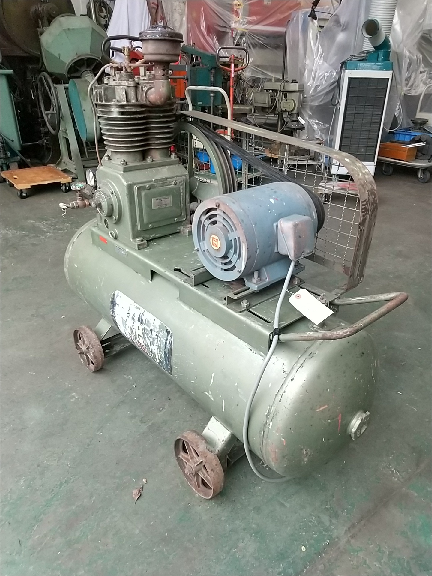 明治 2.2kWエアーコンプレッサー N-3