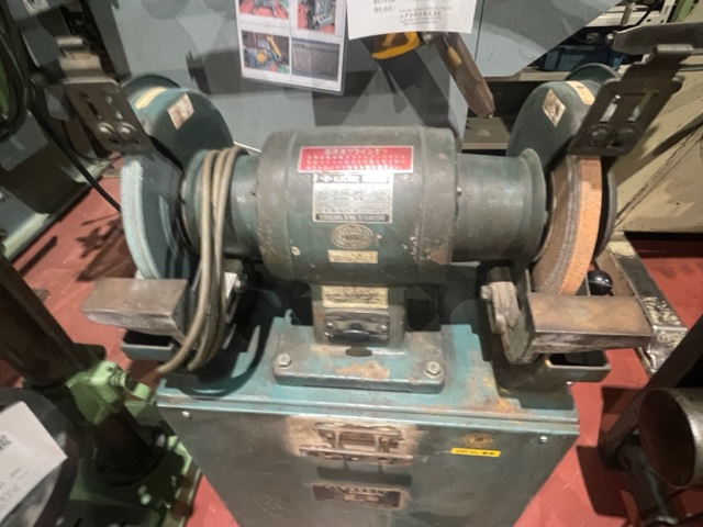 淀川 集塵機付両頭グラインダー SG-255TH
