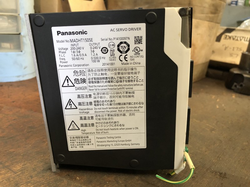パナソニック/Panasonic サーボアンプ MADHT1505E
