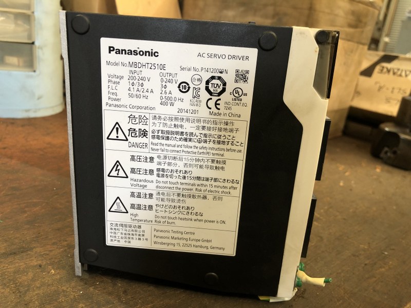 パナソニック/Panasonic サーボアンプ MBDHT2510E