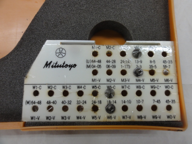 MITUTOYO｜ミツトヨ 替駒式ねじマイクロメーター TMC-50