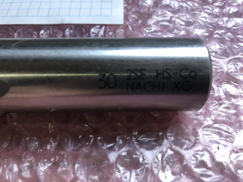 NACHI/ナチ不二越 2枚刃/スクエア/エンドミル φ30　2SE　HS-CO