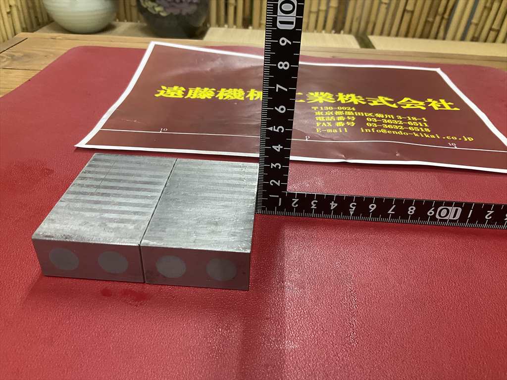  チャックブロック 72×45×22mm　2個/1セット
