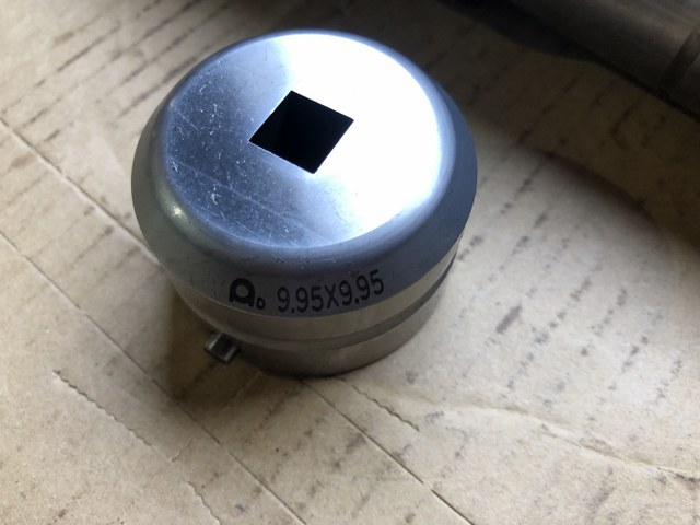 アマダ/AMADA タレパン金型（ロング/セット） 【タレパン金型（ロング/セット）】ダイ：9.95x9.95  パンチ：9.60x9.60