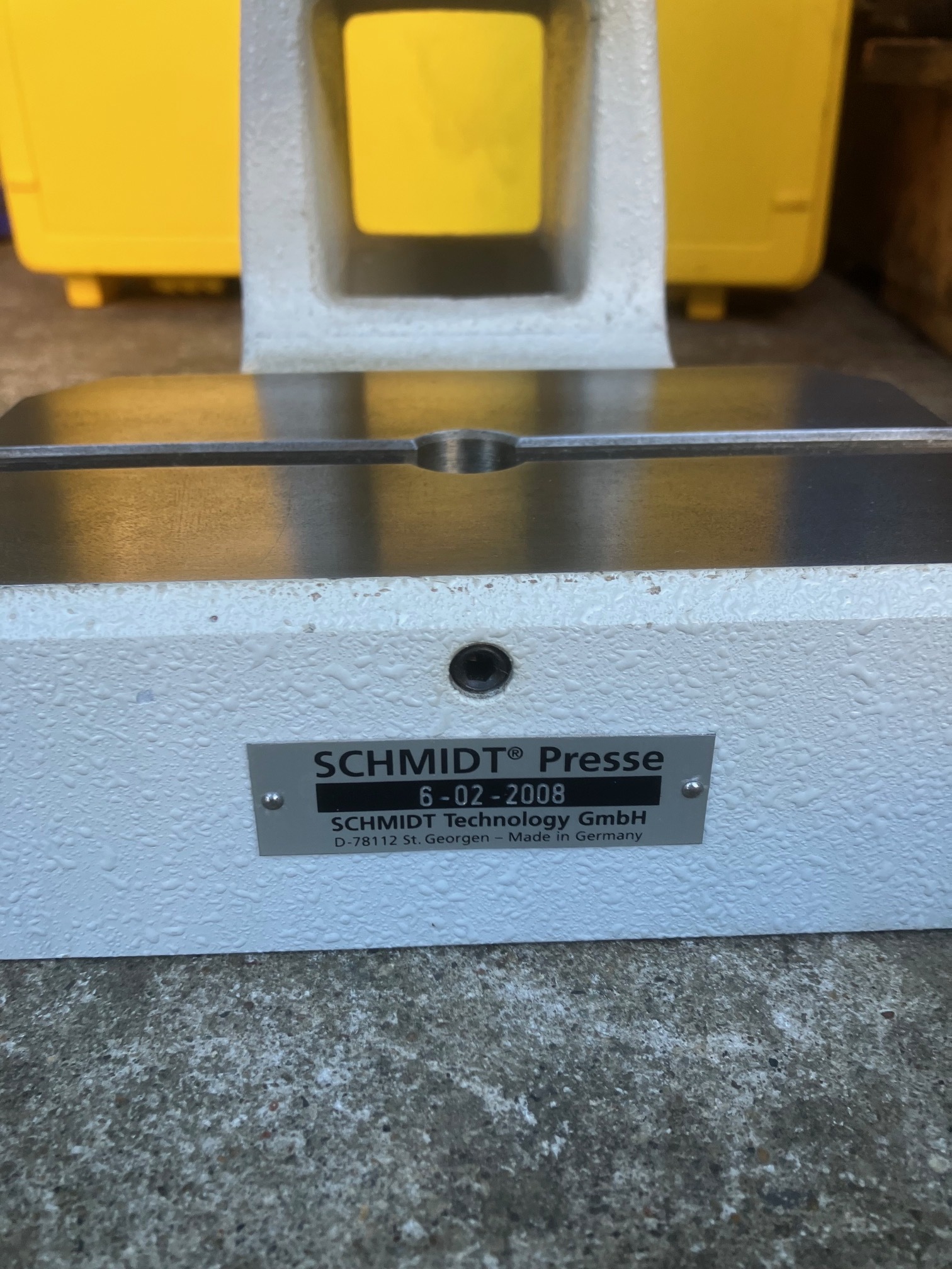 SCHMIDT ハンドプレス 
