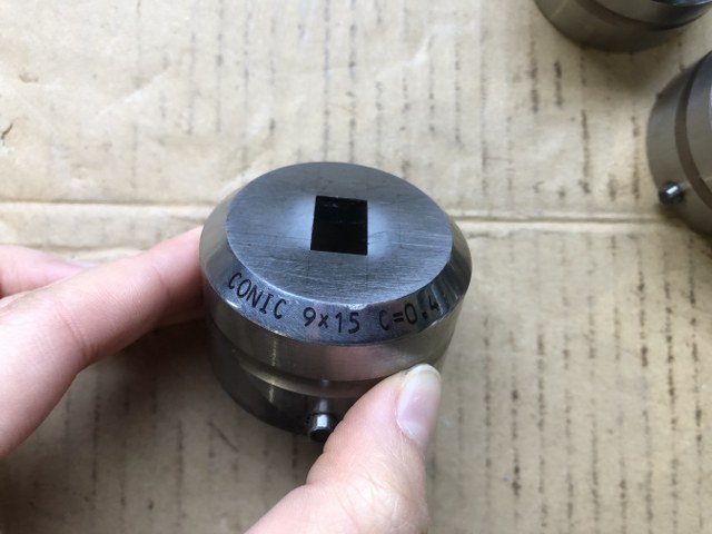 コニック/Conic タレパン金型（ダイ）3個 タレパン金型（ダイ）3個