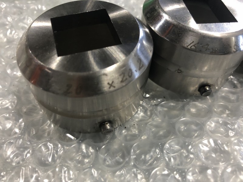 コニック/Conic タレパン金型（ダイ）3個 20.2x20.2/16.4x25.4/10.5x11　C＝0.2
