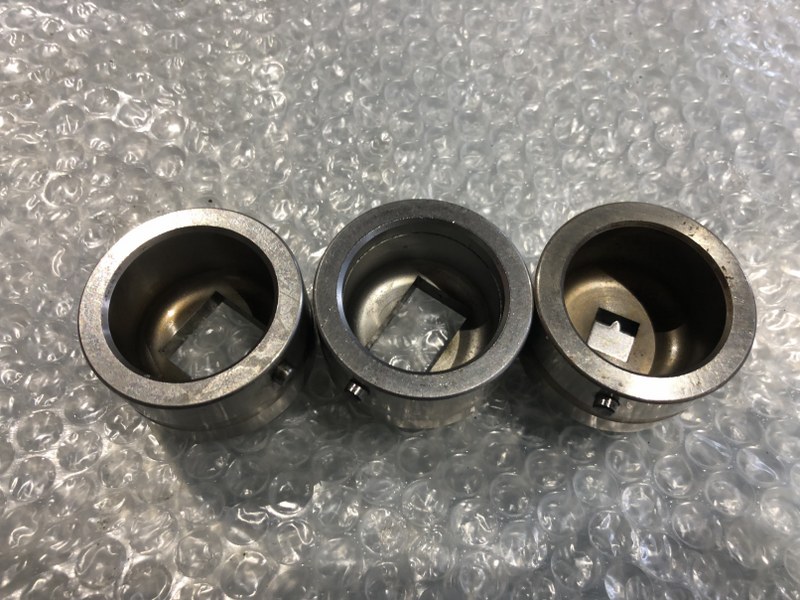 コニック/Conic タレパン金型（ダイ）3個 20.2x20.2/16.4x25.4/10.5x11　C＝0.2